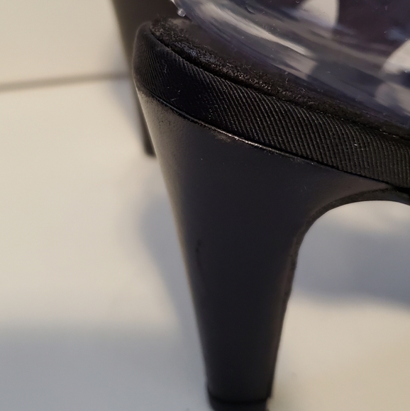 Authentic Chanel 2007 interlocking CC Slingback Sandals - size EU38.5/US 8 - Picture 11 of 12